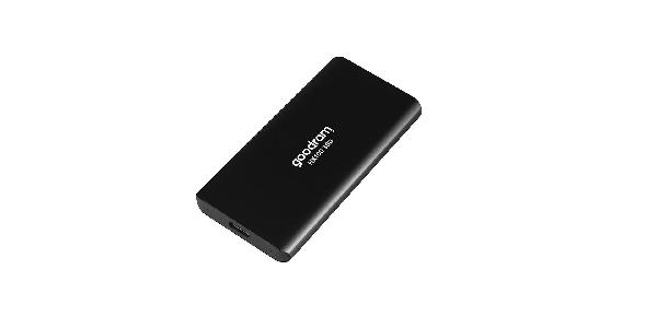 GOODRAM SSD HX100 1 TB USB 3.2 RETAIL External SSD, 1 TB + kabel USB TYPE-C 3.2 Gen2 (internal PCIe gen 3 x 4 TLC)