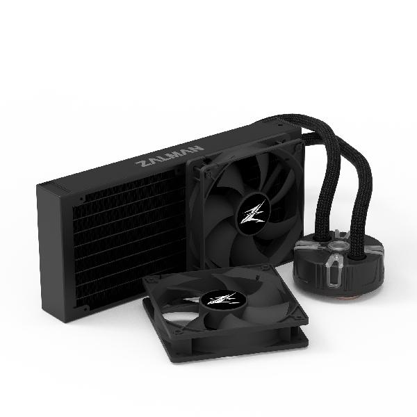 Zalman Reserator5 Z24 Black, CPU Liquid Cooler 240mm Radiator (2 x 120 mm Fan), ARGB pump, Dual Blade Pump