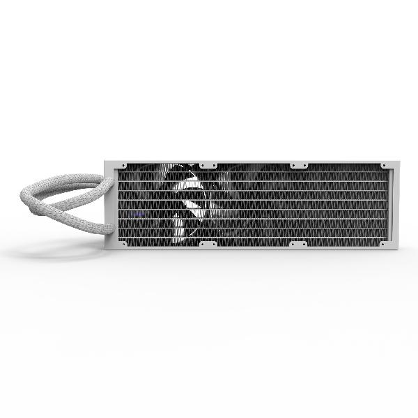 Zalman Reserator5 Z36 White, CPU Liquid Cooler 360mm Radiator (3 x 120 mm Fan), ARGB pump, Dual Blade Pump