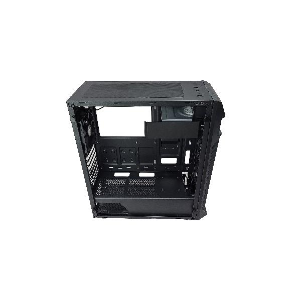 Zalman Z1 Plus ATX Mid Tower PC Case, Pre-installed: 2 x 120mm blue LED fan in front 1 x 120mm blue LED fan rear, Dedicated 5..25 ODD in front, Drive bays: 4 x 3.5, 5 x 2.5, Arcyl window on left side, Dimension: 464(D) x 203(W) x 445(H) mm