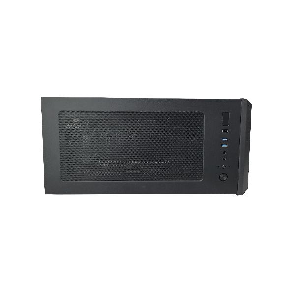 Zalman Z1 Plus ATX Mid Tower PC Case, Pre-installed: 2 x 120mm blue LED fan in front 1 x 120mm blue LED fan rear, Dedicated 5..25 ODD in front, Drive bays: 4 x 3.5, 5 x 2.5, Arcyl window on left side, Dimension: 464(D) x 203(W) x 445(H) mm