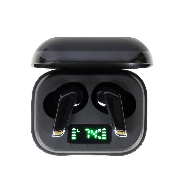 Gembird Stereo Bluetooth TWS in-ears met geintegreerde microfoon, HSP, HFP, A2DP and AVRCP, 4 uur playing time, Zwart