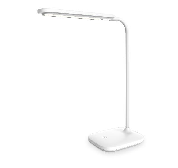 Platinet Rechargeable Desk Lamp 2400 MAJ, 5W, Wit