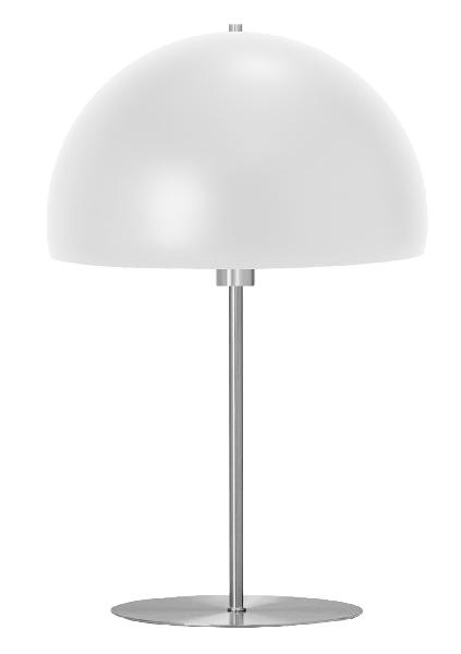 Platinet Table Lamp, E27, 25W, Metal Round Shade, 1,5 M Kabel, Wit