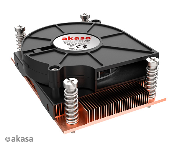 Akasa AM4-Low profile CPU cooler with Copper heatsink