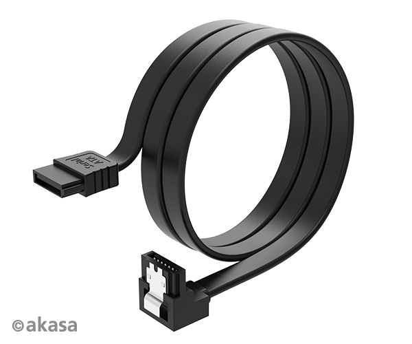 Akasa SATA3 right angle cable, 50cm