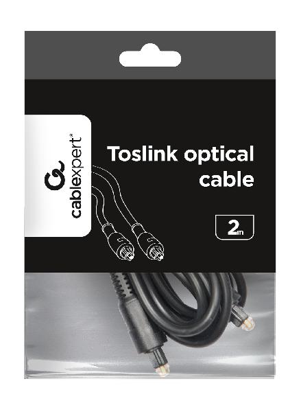 Gembird Toslink optische kabel, 2 meter