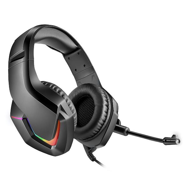 VARR RGB Gaming headphones with a microphone, USB + 3,5 mm, 20Hz-20KHz