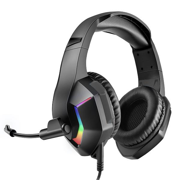 VARR RGB Gaming headphones with a microphone, USB + 3,5 mm, 20Hz-20KHz