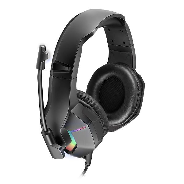 VARR RGB Gaming headphones with a microphone, USB + 3,5 mm, 20Hz-20KHz
