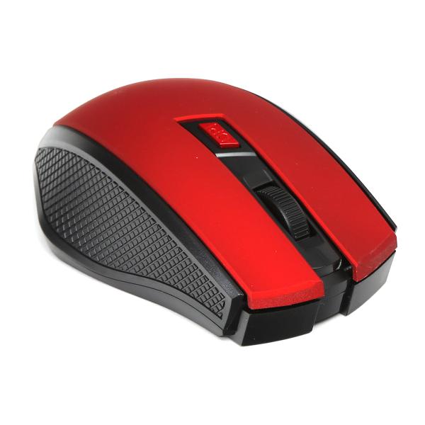 Omega OM-08WB wireless mouse 2.4 GHz 1000/1200/1600dpi - red