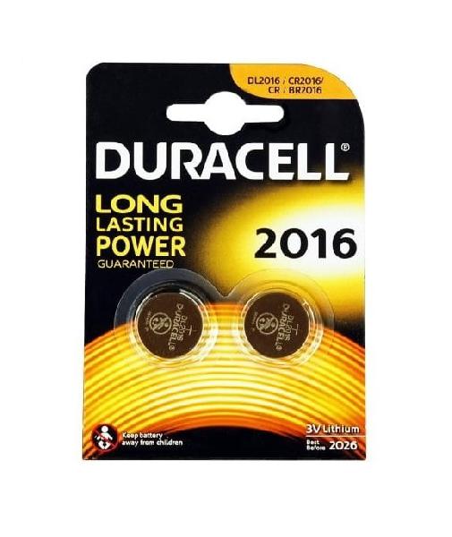Duracell BATTERY LITHIUM DL2016 BLISTER *2, multipack