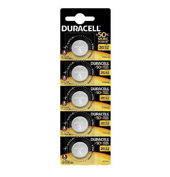 Duracell BATTERY LITHIUM DL2032 HSDC BL*5, multipack