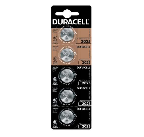 Duracell BATTERY LITHIUM DL2025 BL*5, multipack