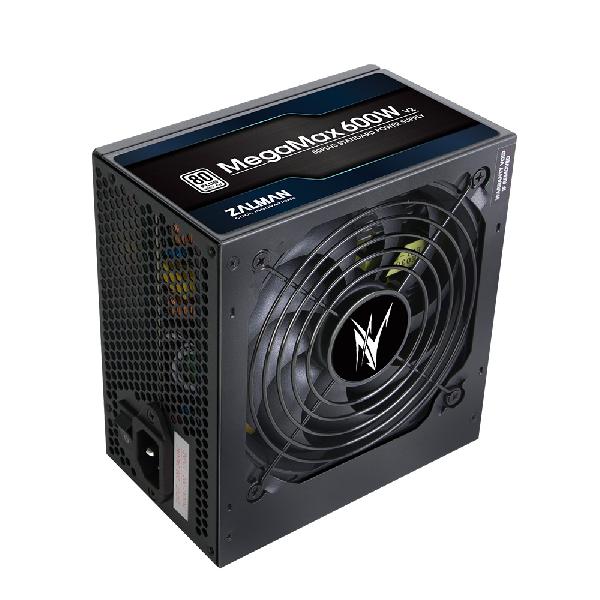Zalman ZM600-TXII V2 MegaMax, 600W 80PLUS 230V EU STANDARD Certified high efficiency / PCI-E Connectors support up to dual CrossFire & SLI / Compliance with Intel ATX12V Ver2.31 standards. / Interleaved Active PFC