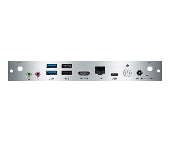 Giada MiniPC barebone SDM-L 1115G4G4H0G, i3-1115G4 processor, without RAM, SSD/HDD, Project Only