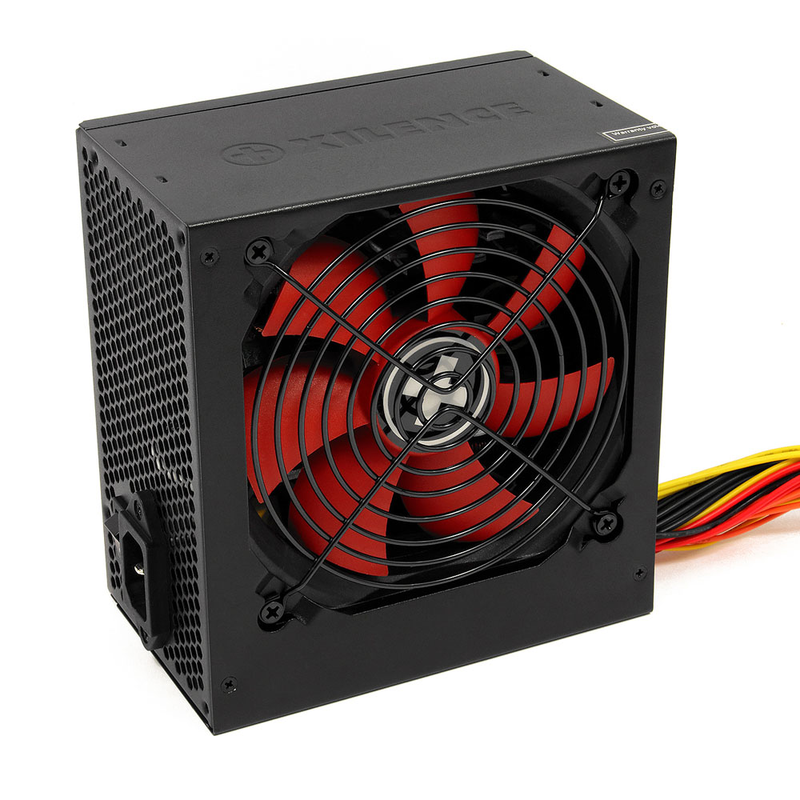 XILENCE Performance C, 600 Watt Bulk, ERP2014 APFC, 20+4 ATX, 1x4pin, 2x (3xsata + 1xpata), 1xPCIe6+2, OVP, UVP, SCP, OLP, CE/TUV/RoHS, XP600R6_Bulk