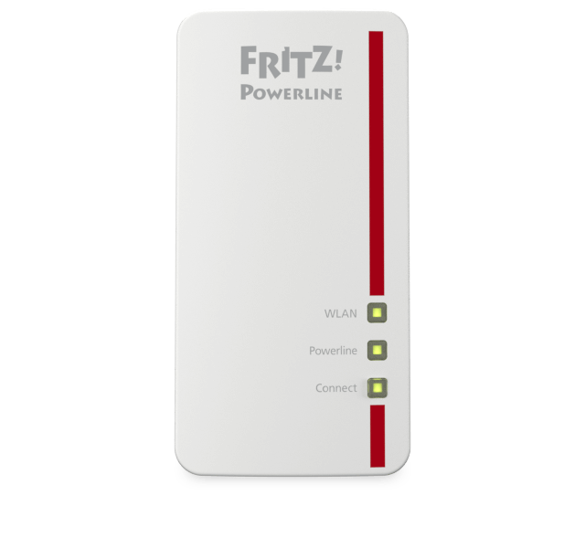 AVM FRITZ!Powerline 1260E WLAN Set Edition, WiFi extender via Powerline, AC+N, Mesh