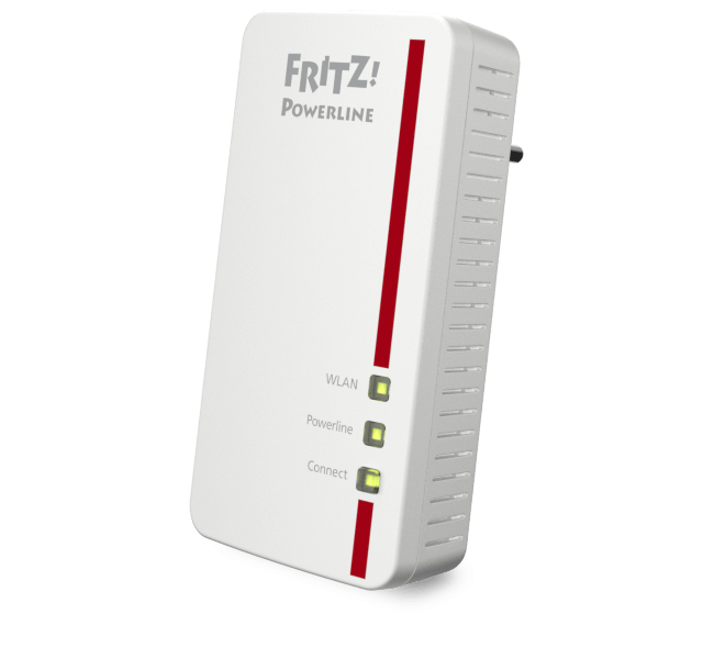 AVM FRITZ!Powerline 1260E WLAN Set Edition, WiFi extender via Powerline, AC+N, Mesh