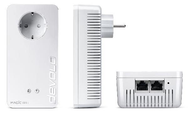 Devolo magic 2 wifi next starter kit PowerLine WiFi adapter, AC+N Dual Band