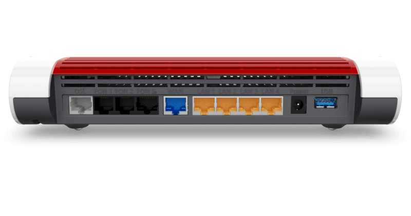 AVM FRITZ!Box 7590 - Draadloze router - DSL-modem - 4-poorts switch - GigE - 802.11a/b/g/n/ac - Dual Band