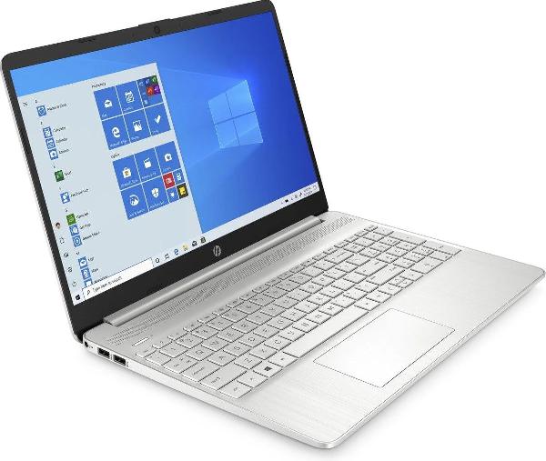 HP laptop 15s-fq2403nd hp 15s-fq2403nd - core i5 1135g7 / 2.4 ghz - win 10 home 64 bits - iris xe graphics - 8 gb ram - 512 gb ssd nvme, hp value - 15.6 ips 1920 x 1080 (full hd) - wi-fi 5 - natuurlijk zilver, geschilderde afwerking (deksel en voet)