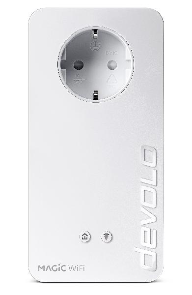 Devolo magic 2 wifi 6 devolo magic 2 wifi 2-1 - bridge - gige, homegrid - 802.11a/b/g/n/ac - dual band - aansluitbaar aan muur