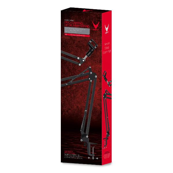 VARR Gaming/Vlogging microfoon desk stand - max 1,5 kg, 35cm 6 cm mount