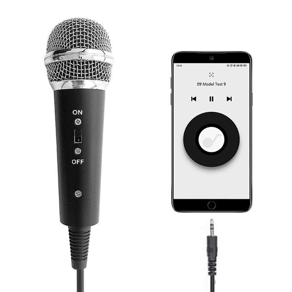VARR Gaming / Vloggin microphone scenic jack 3,5mm + POP filter + SHOCK basket + tripod + adapter