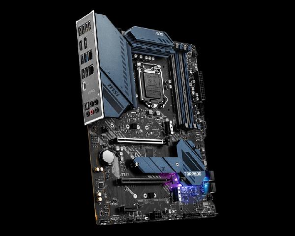 MSI MAG B560 Torpedo Mainboard, S1200, 4xDDR4, HDMI+DP, 2.5 + 1 GB LAN, 3x M.2, 6xSATA, 4 x USB2, 4 x USB3, USB-C
