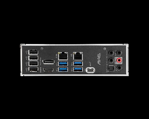 MSI MAG B560 Torpedo Mainboard, S1200, 4xDDR4, HDMI+DP, 2.5 + 1 GB LAN, 3x M.2, 6xSATA, 4 x USB2, 4 x USB3, USB-C