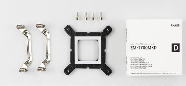 Zalman ZM-1700MKD, Intel LGA 1700 Mounting Kit for CNPS9x Optima RGB, CNPS10x Optima II, CNPS10x Optima (2011)