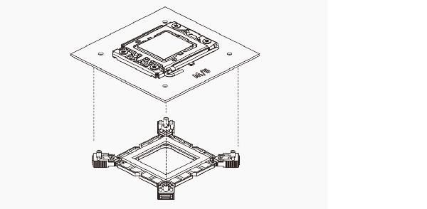 Zalman ZM-1700MKD, Intel LGA 1700 Mounting Kit for CNPS9x Optima RGB, CNPS10x Optima II, CNPS10x Optima (2011)