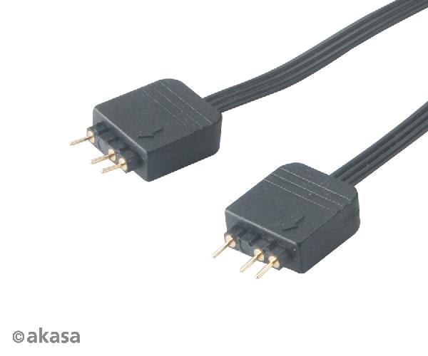 Akasa Addressable RGB LED splitter cable bundle, 2/pack