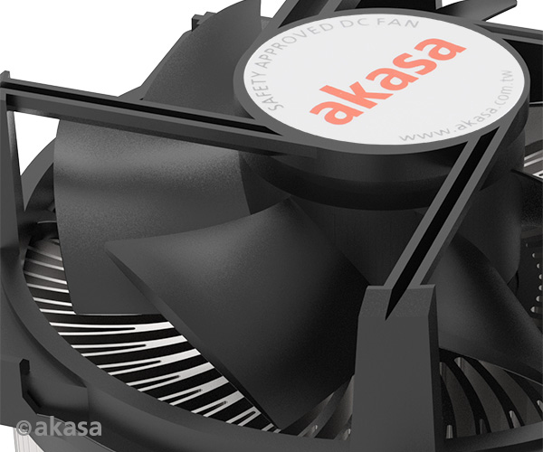 Akasa Copper Core Cooler for Intel LGA1700, up to 125W TDP. pushpin