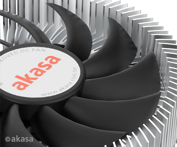 Akasa Low-Profile and Compact, Aluminium Intel LGA1700 Mini-ITX Cooler, up to 35W TDP.