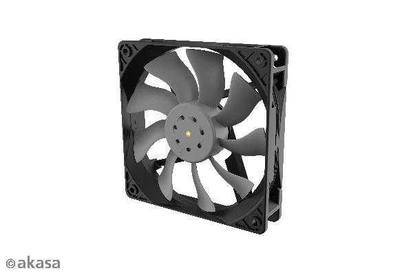 Akasa OTTO SF12, Airflow Optimised, IP68 water resistant fan, 4pin PWM, 2000RPM, 12cm