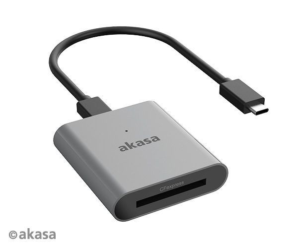 Akasa USB 3.2 Type-C CFexpress 2.0 Card Reader