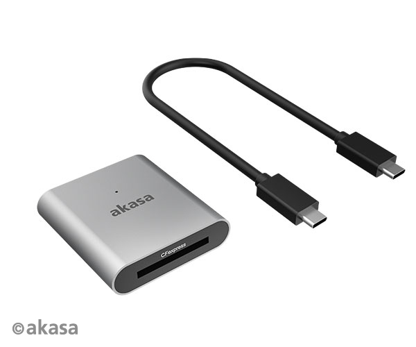 Akasa USB 3.2 Type-C CFexpress 2.0 Card Reader