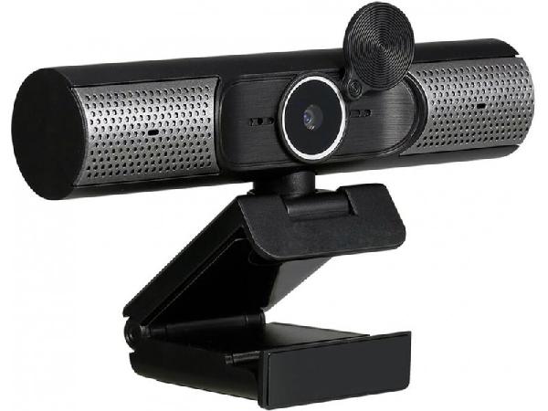 Platinet webcam, 1080P, privacy protection, digitale microfoon, 2x1W speakers