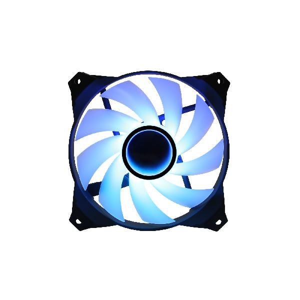 Zalman ZM-IF120, 120mm Milky White aRGB Fan, infinity effect, 1,200 RPM, 21.0dB(A), 55.2CFM, 1-to-2 Addressable RGB LED Splitter Cable included