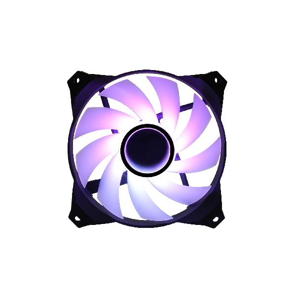 Zalman ZM-IF120, 120mm Milky White aRGB Fan, infinity effect, 1,200 RPM, 21.0dB(A), 55.2CFM, 1-to-2 Addressable RGB LED Splitter Cable included