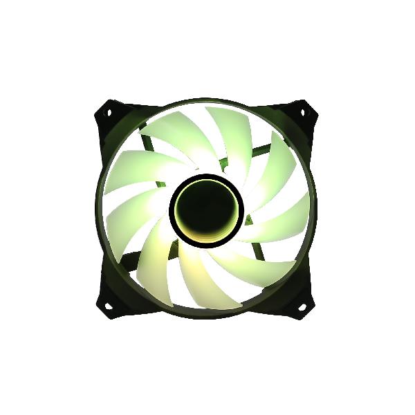 Zalman ZM-IF120, 120mm Milky White aRGB Fan, infinity effect, 1,200 RPM, 21.0dB(A), 55.2CFM, 1-to-2 Addressable RGB LED Splitter Cable included