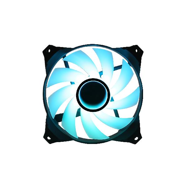 Zalman ZM-IF120, 120mm Milky White aRGB Fan, infinity effect, 1,200 RPM, 21.0dB(A), 55.2CFM, 1-to-2 Addressable RGB LED Splitter Cable included