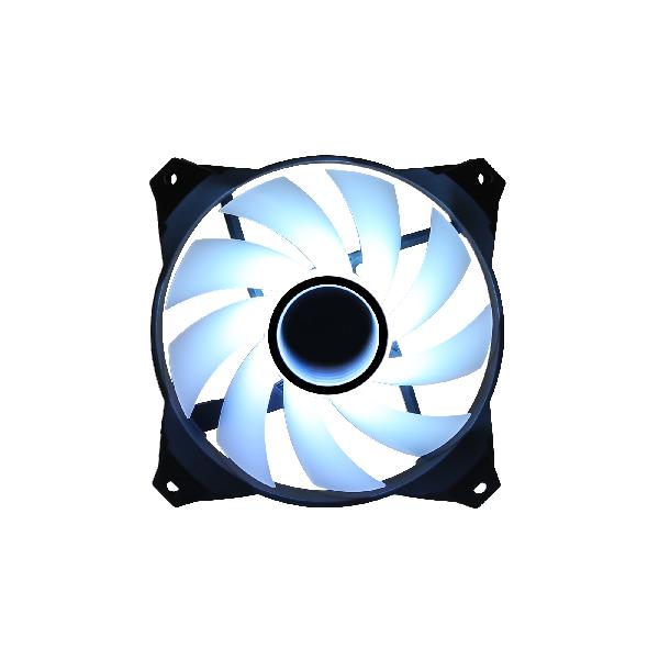 Zalman ZM-IF120, 120mm Milky White aRGB Fan, infinity effect, 1,200 RPM, 21.0dB(A), 55.2CFM, 1-to-2 Addressable RGB LED Splitter Cable included
