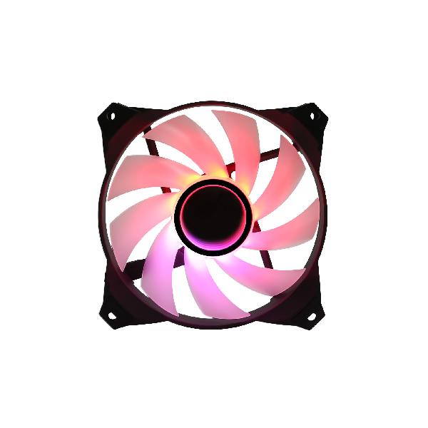 Zalman ZM-IF120, 120mm Milky White aRGB Fan, infinity effect, 1,200 RPM, 21.0dB(A), 55.2CFM, 1-to-2 Addressable RGB LED Splitter Cable included