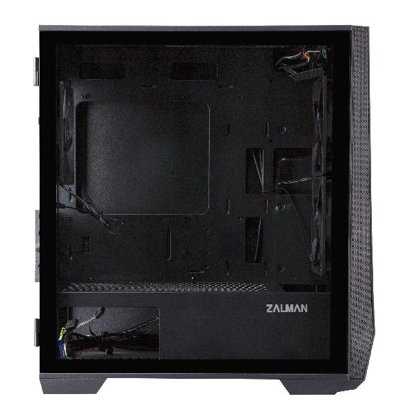 Zalman Z1 Iceberg - mATX Mid Tower PC Case/ Pre-installed fan : 2 x 120mm fan in front & 1 x 120mm fan in rear/ Support up to 240mm radiator at front/Top/ Drive bays : 2 x 2.5/3.5 & 3 x 2.5/ Tempered glass on left side/ Dimension : 360(D) x 210(W) x