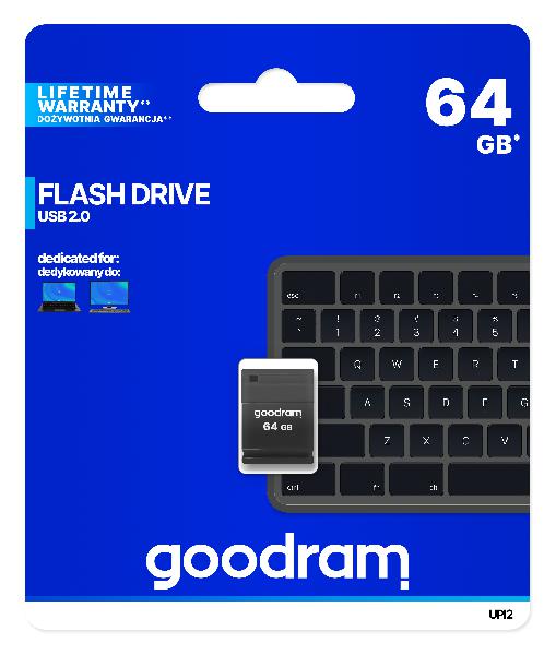 GOODRAM 64GB UPI2 BLACK USB 2.0