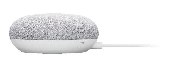 Google Nest Mini - Google Assistant, Smart Speaker, Rock Candy EU - Wit, Android, IOS, 4cm