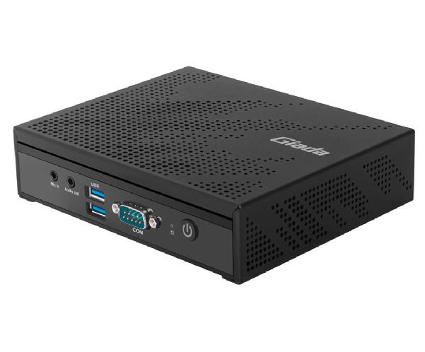 Giada MiniPC faneless barebone VM27, Pentium N6415, 4 GB LDDR4 onboard, 64 GB eMMC, 1x mSata, 1x GB Lan, 4 x USB3.2 Gen2, HDMI, DP, 1 x RS232, M.2 2230 WiFi/BT slot